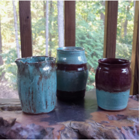 Forebrick Red & Robin's Egg Combo | TSS Pottery