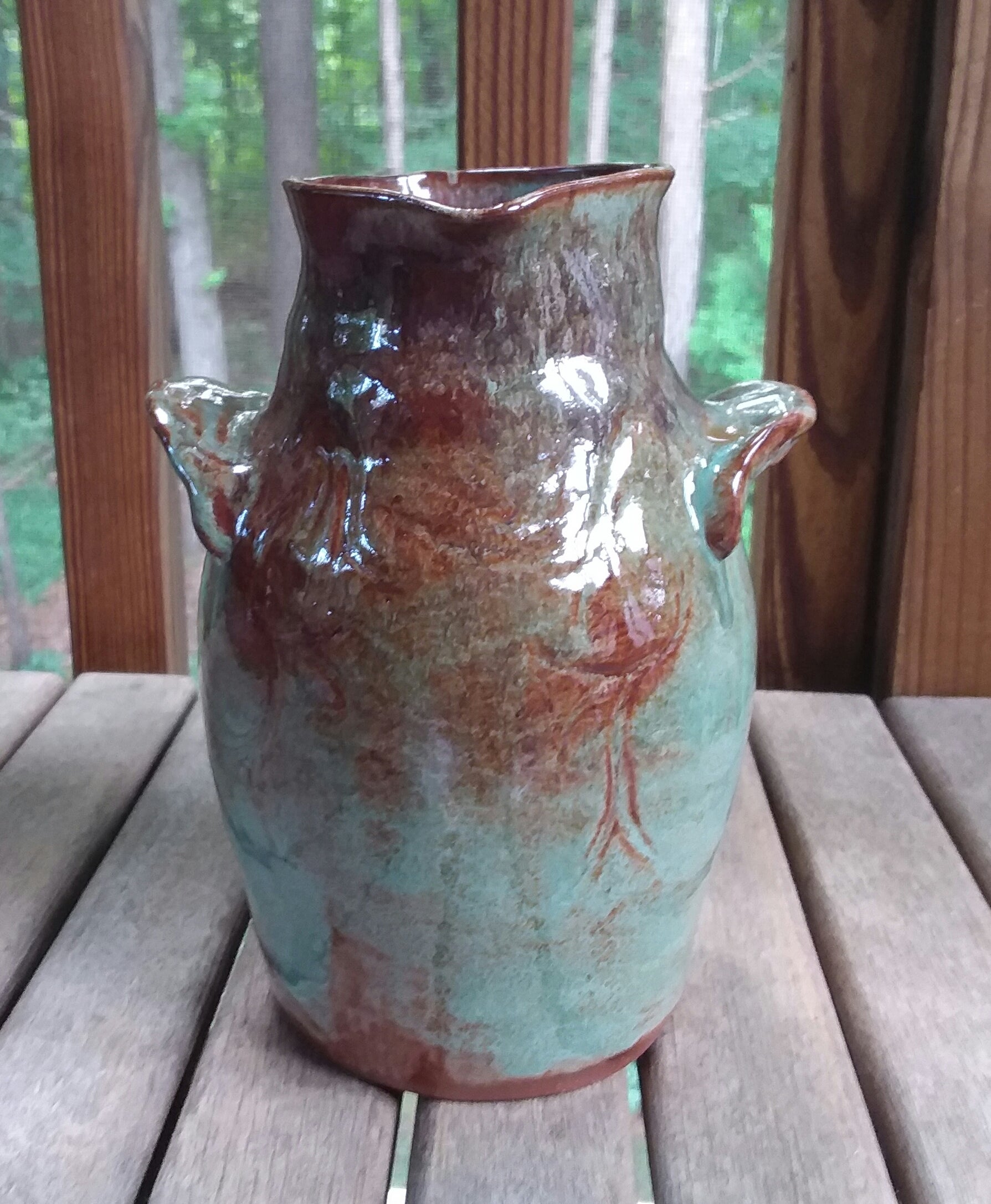 Forebrick Red & Robin's Egg Combo | TSS Pottery